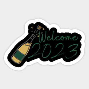 Welcome 2023! Sticker